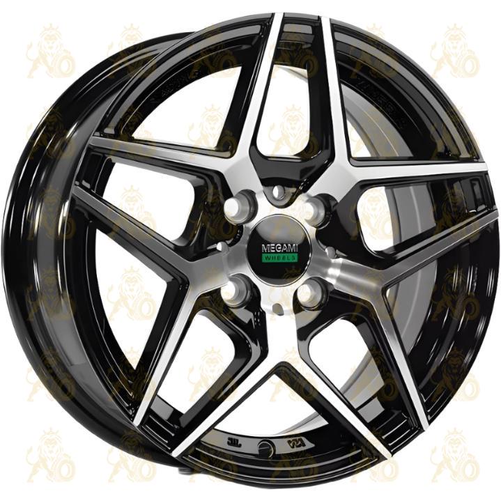 Megami MGM-31 6x14 5*100 ET35 DIA57.1 BKF Литой