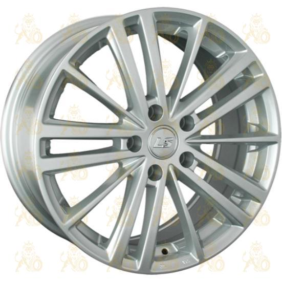 LS 755 7.5x17 5*114.3 ET45 DIA73.1 Silver Литой