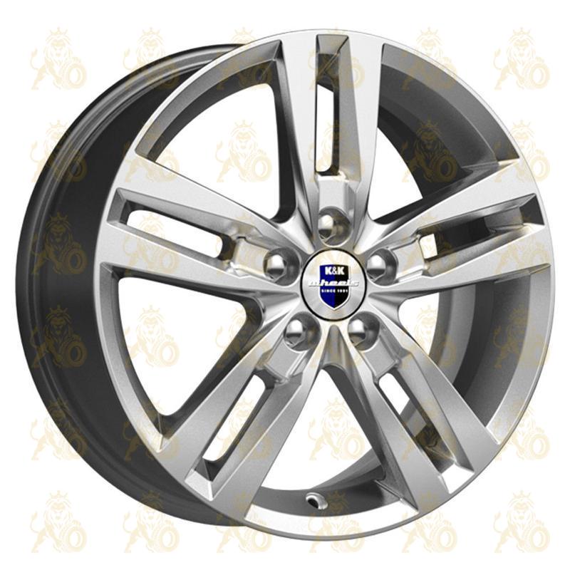 K&K Rassvet 6.5x16 5*114.3 ET38 DIA67.1 Elite silver Литой