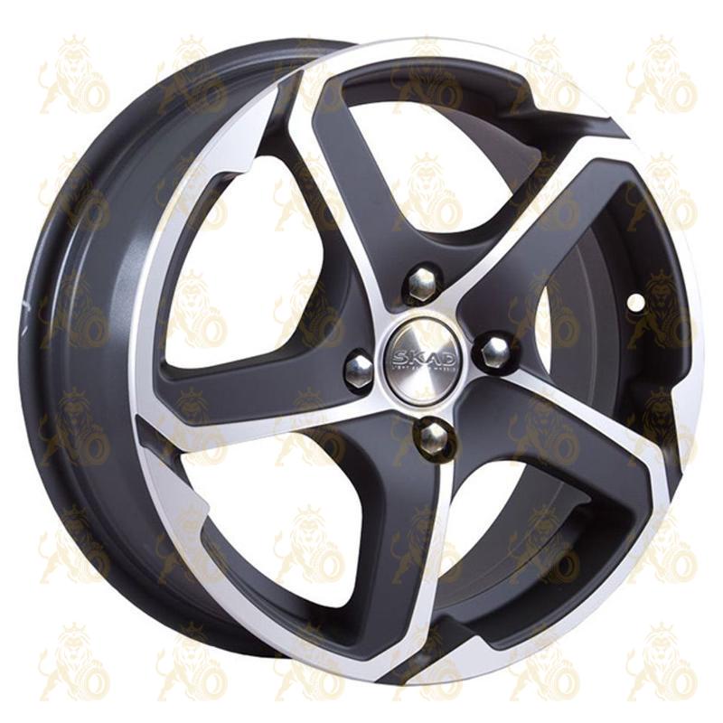 Скад Аллигатор 6x15 4*100 ET48 DIA54.1 Алмаз бархат Литой