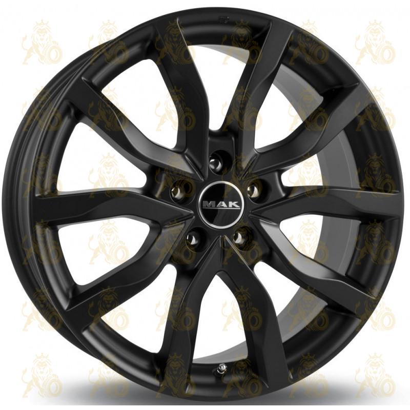 MAK Highlands 9.5x20 5*120 ET40 DIA72.6 Matt Black Литой