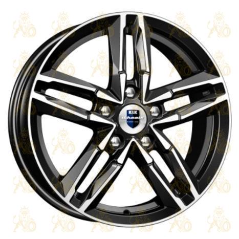 K&K Sayan 6x16 5*112 ET42 DIA57.1 Алмаз черный Литой