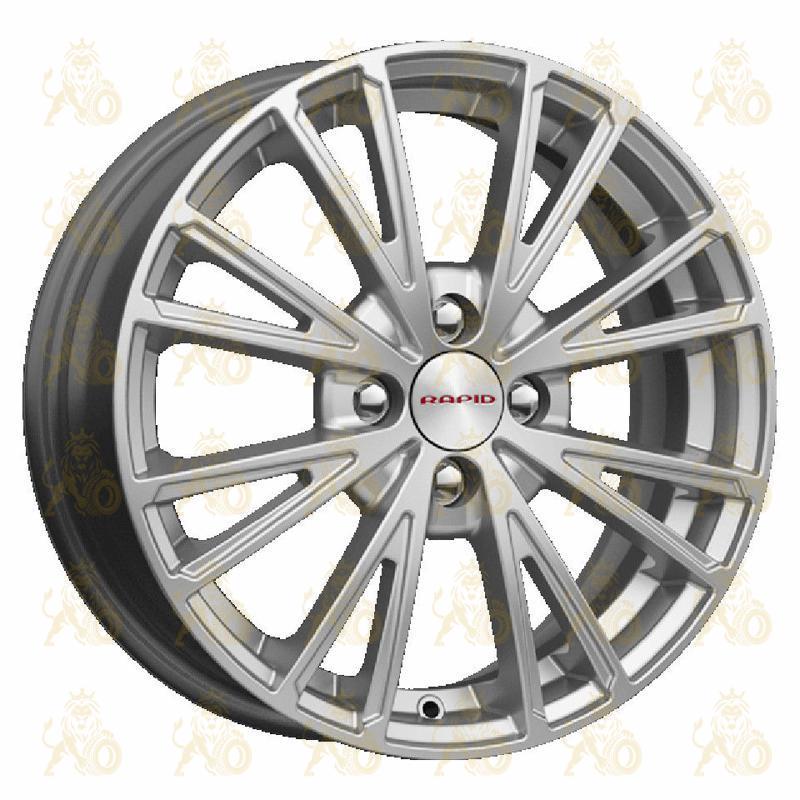 K&K Меандр 6x15 4*100 ET50 DIA60.1 Сильвер SK Литой