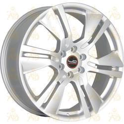 Replica LA CL6 8x20 6*120 ET53 DIA67.1 Silver Литой