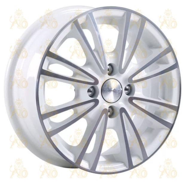 Скад Пантера 5.5x14 4*100 ET39 DIA67.1 Алмаз белый Литой
