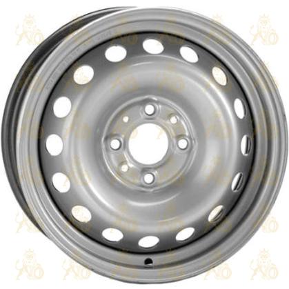 Trebl 52A45D 5.5x13 4*100 ET45 DIA57.1 Silver Штампованный
