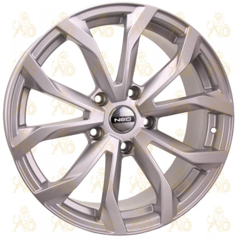 Neo 728 7.5x17 5*114.3 ET45 DIA67.1 Silver Литой