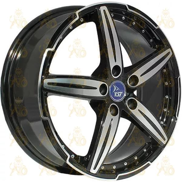 YST X-22 8x18 5*112 ET39 DIA66.6 BKF Литой