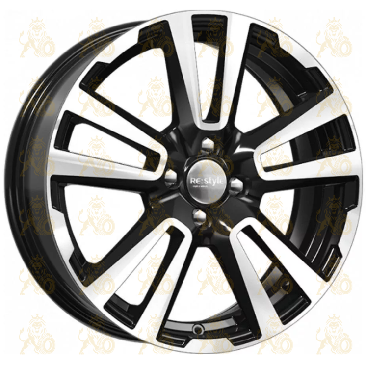 K&K КС874 6.5x17 5*114.3 ET49 DIA67.1 Алмаз черный Литой