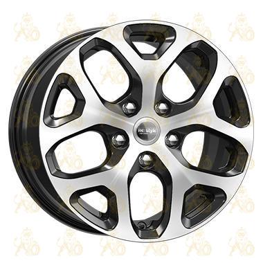 K&K КС869 6.5x16 4*100 ET50 DIA60.1 Алмаз черный Литой