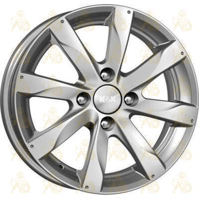 K&K Джемини 5.5x14 4*98 ET40 DIA58.6 Блэк платинум Литой