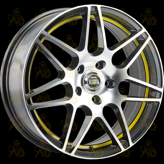 Alcasta M28 6.5x16 5*100 ET35 DIA57.1 BKFYSI Литой