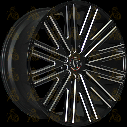 Harp Y-11 10.5x22 5*120 ET38 DIA74.1 Satin Black Precision Milling Литой