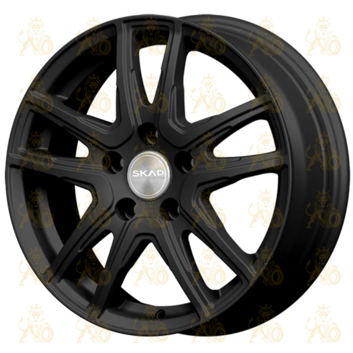 Скад Сидней 6x16 4*100 ET50 DIA60.1 Черный бархат Литой