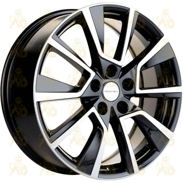Khomen KHW 1802 7x18 5*114.3 ET37 DIA66.6 Black-FP Литой