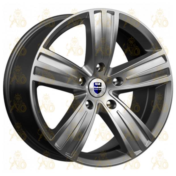 K&K да Винчи 7.5x17 5*114.3 ET55 DIA67.1 Дарк платинум Литой