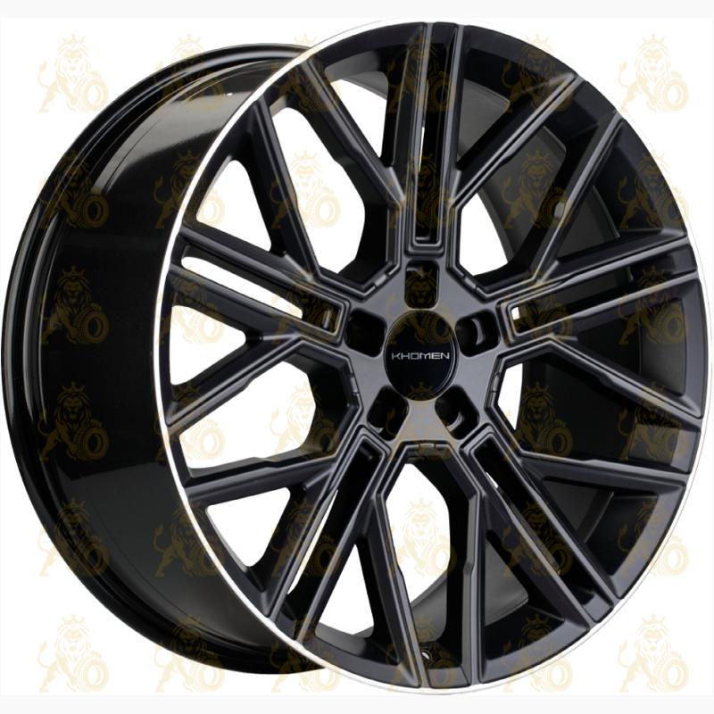Khomen KHW 2101 9.5x21 5*112 ET36 DIA66.6 Black Matt MR Литой