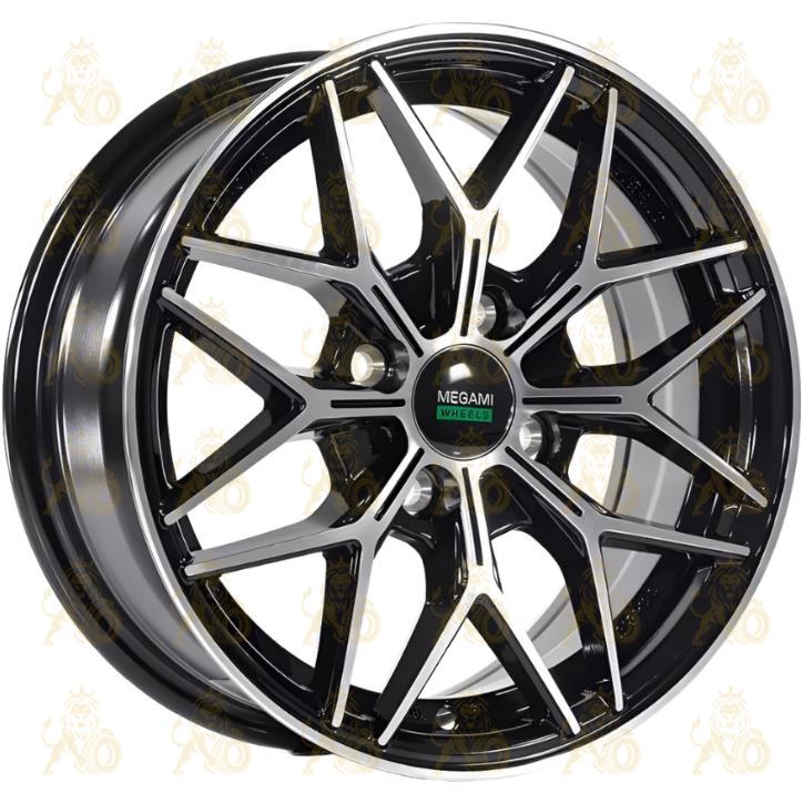 Megami MGM-32 6x14 4*100 ET35 DIA73.1 BKF Литой
