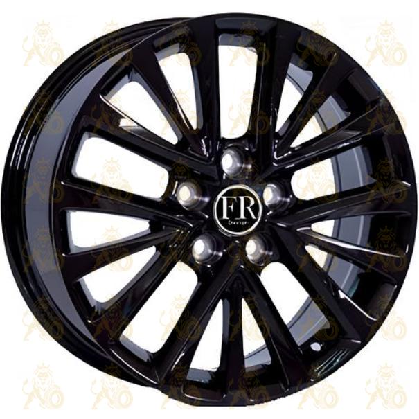 Replica FR TY721 7x18 5*114.3 ET45 DIA60.1 Black Литой
