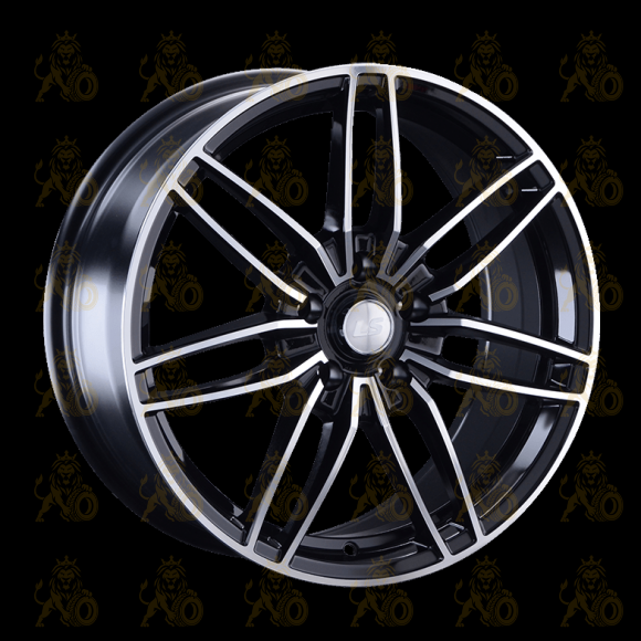 LS 1241 8x18 5*112 ET35 DIA66.6 BKF Литой