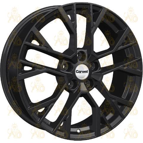 Carwel Камак 7x18 5*108 ET33 DIA60.1 BL Литой