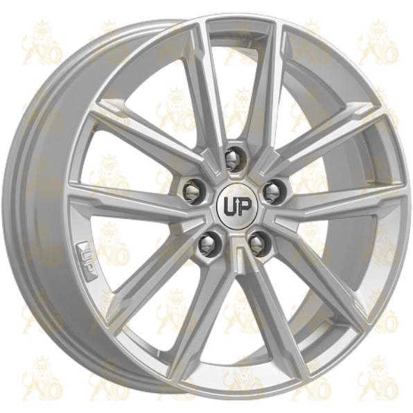 WUP UP104 6.5x17 5*114.3 ET40 DIA67.1 Silver Classic Литой