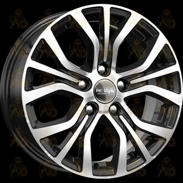 K&K КС736 6.5x16 5*114.3 ET41 DIA67.1 Алмаз черный Литой