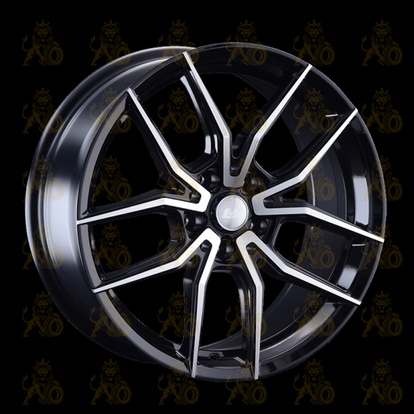 LS 1242 7.5x17 5*112 ET40 DIA66.6 BKF Литой