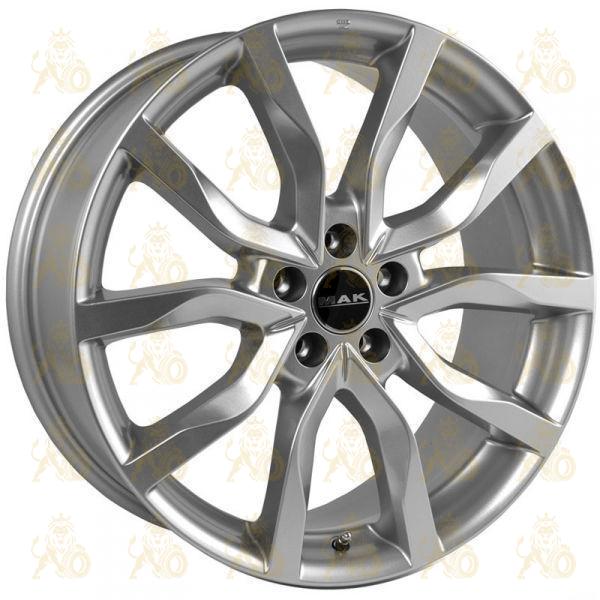MAK Highlands 9.5x20 5*120 ET53 DIA72.6 Silver Литой