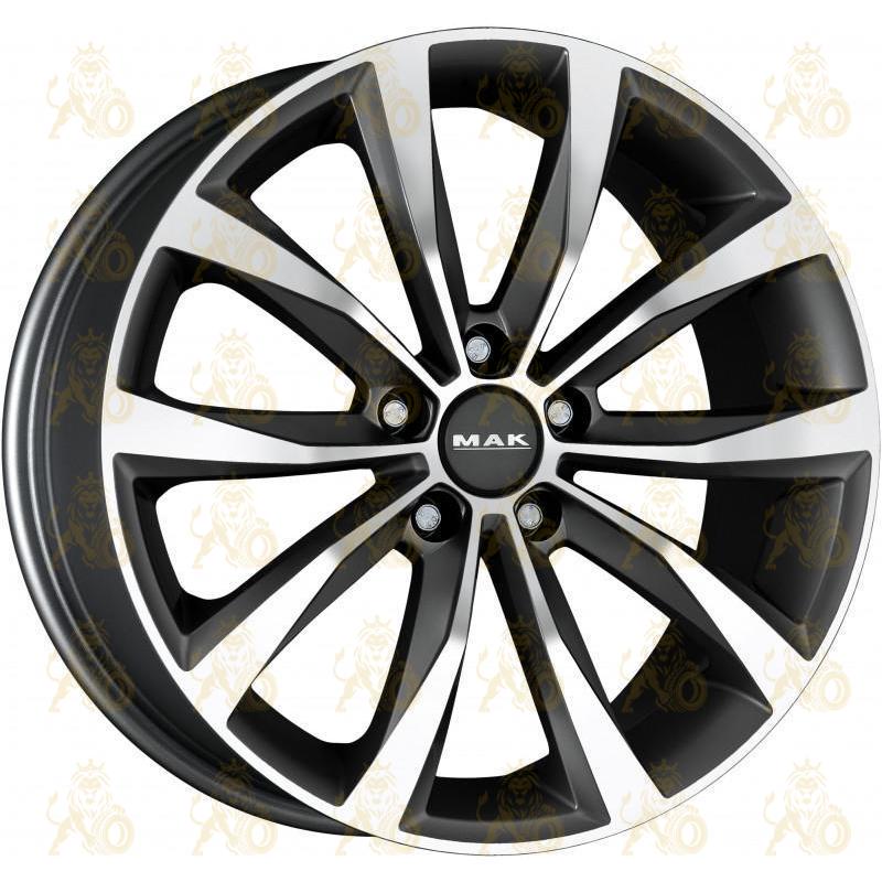 MAK Wolf 7x17 5*112 ET40 DIA57.1 Gunmetal Mirror Face Литой