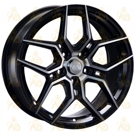 LS 1266 7.5x17 5*114.3 ET45 DIA67.1 BKF Литой