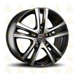 MAK Aria 9.5x20 5*127 ET45 DIA71.6 Gunmetal Mirror Face Литой