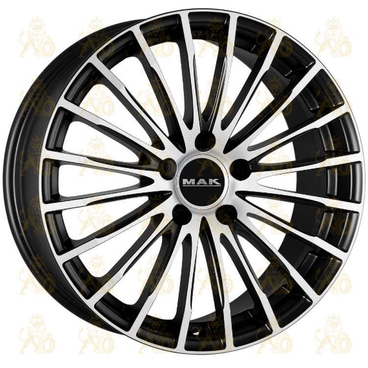 MAK Starlight 8x18 5*112 ET25 DIA66.6 Ice Black Литой
