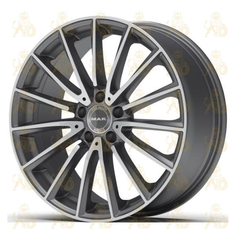 MAK Komet 8x19 5*112 ET43 DIA66.6 Gunmetal Mirror Face Литой
