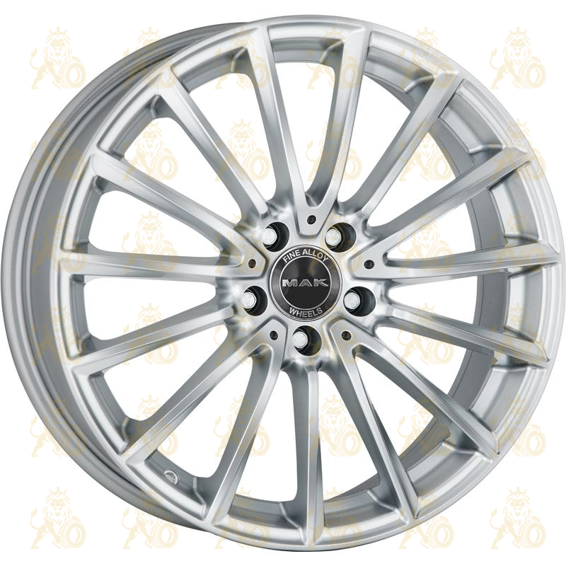MAK Komet 8x19 5*112 ET43 DIA66.6 Silver Литой