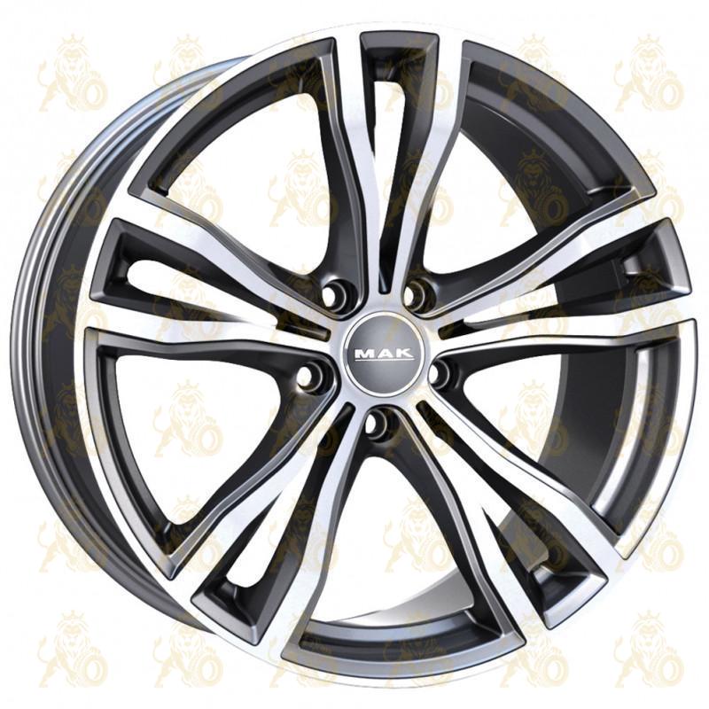 MAK X-Mode 9x19 5*120 ET18 DIA74.1 Gunmetal Mirror Face Литой