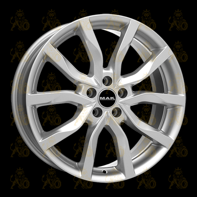 MAK Koln 9.5x20 5*130 ET50 DIA71.6 Silver Литой