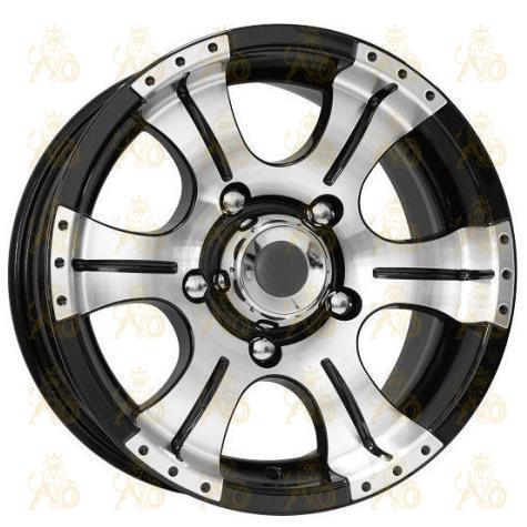 K&K Байконур 7x15 5*139.7 ET-5 DIA110.1 Алмаз черный Литой