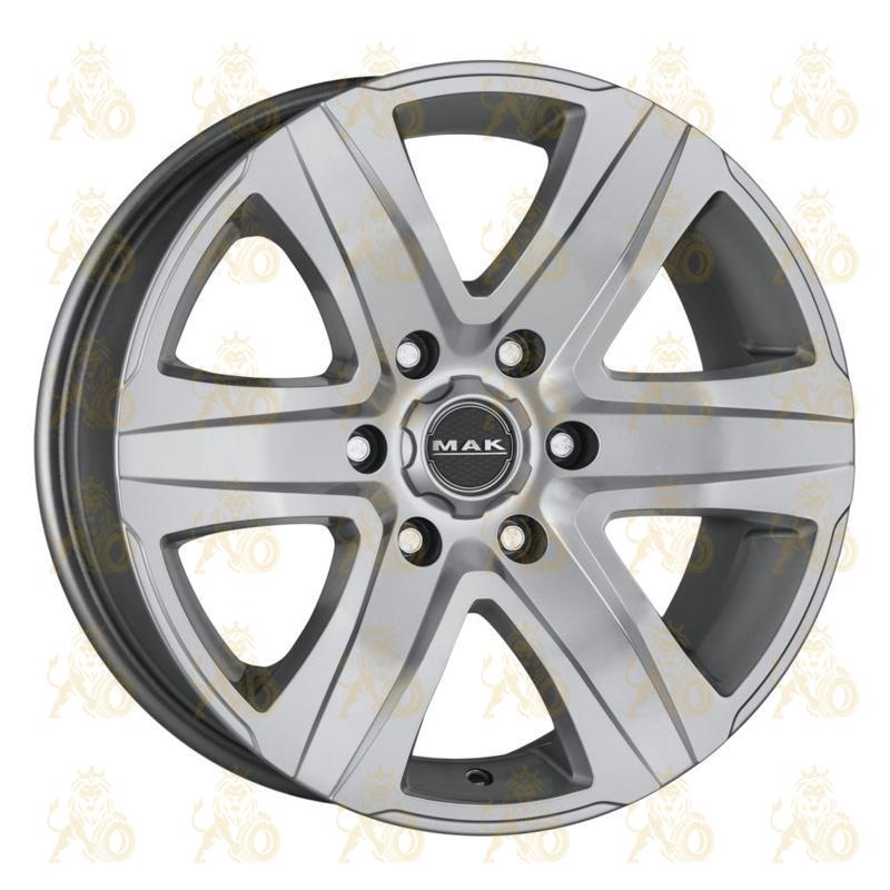 MAK Stone 4x4 T 8.5x18 6*114.3 ET30 DIA66.1 Silver Литой
