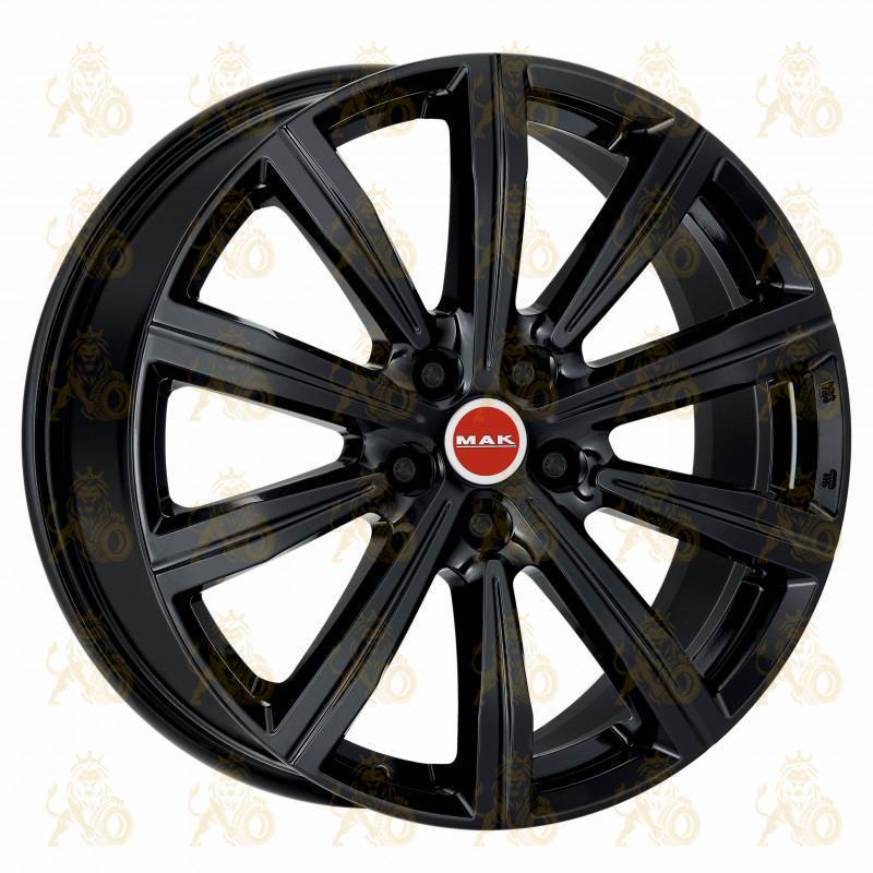 MAK Birmingham 8.5x20 5*112 ET52 DIA66.6 Gloss Black Литой