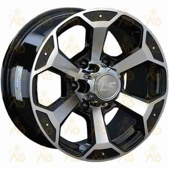 LS 187 7.5x18 6*139.7 ET25 DIA106.1 BKF Литой