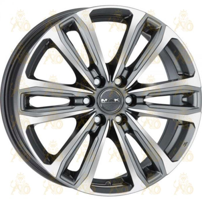 MAK Safari 6 7.5x17 6*139.7 ET50 DIA93.1 Gunmetal Mirror Face Литой