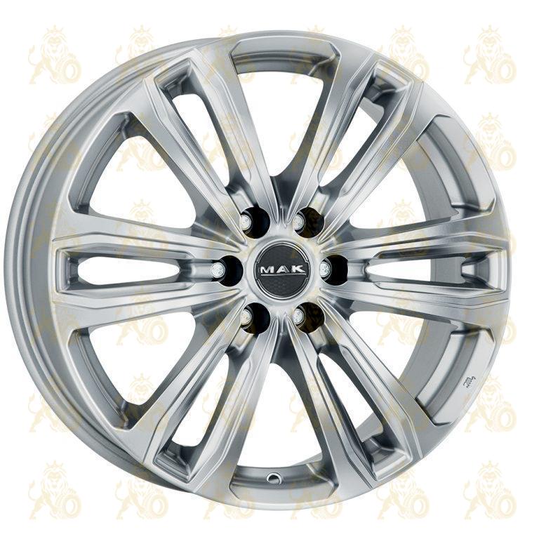 MAK Safari 6 8x18 6*139.7 ET30 DIA100.1 Silver Литой