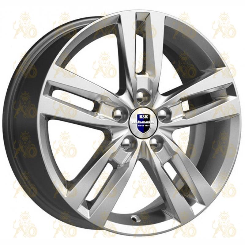 K&K Rassvet 6.5x16 5*108 ET40 DIA67.1 Сильвер Литой