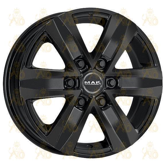 MAK Stone 6 8x18 6*114.3 ET45 DIA66.1 Gloss Black Литой