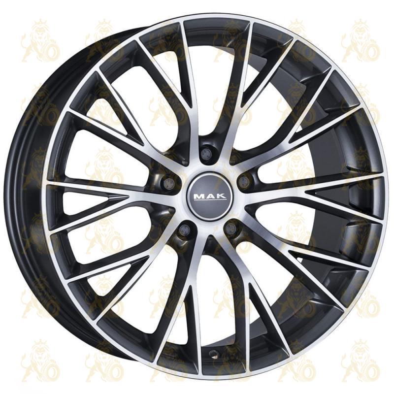 MAK Munchen 8.5x20 5*112 ET35 DIA76.1 Gunmetal Mirror Face Литой