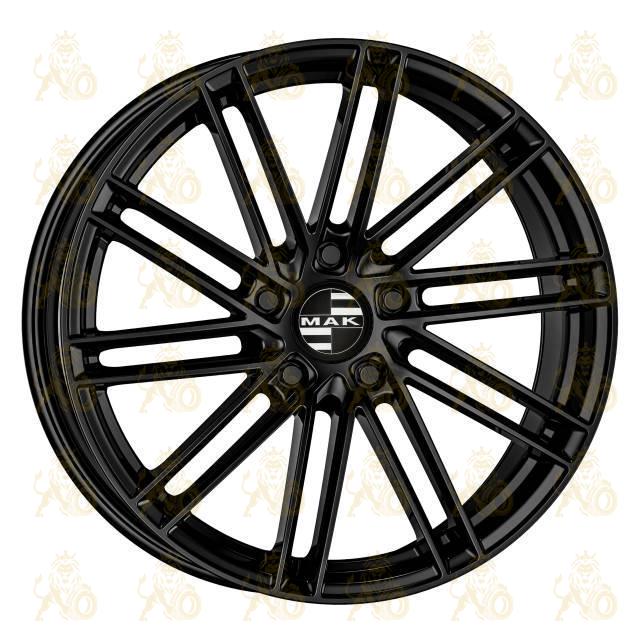 MAK Leipzig 9.5x22 5*112 ET26 DIA66.6 Gloss Black Литой
