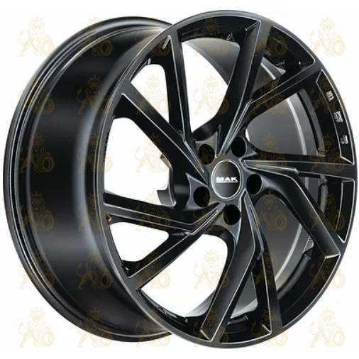 MAK Kassel 8x18 5*112 ET43 DIA57.1 Gloss Black Литой