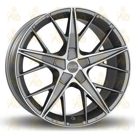 OZ Quaranta 5 8.5x19 5*112 ET44 DIA75.1 Grigio Corsa Diamond Cut Литой