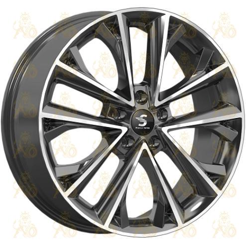 K&K КР012 7x18 5*108 ET36 DIA65.1 Diamond black gris Литой